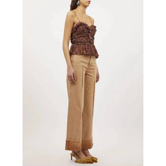 NEW ULLA JOHNSON della top in peridot - Picture 2 of 3